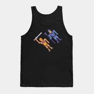 Pixel He-man Skeletor Tank Top